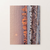 サンディエゴの満月 ジグソーパズル (縦)