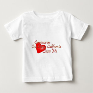 サンディエゴの誰かは私を愛します ベビーTシャツ