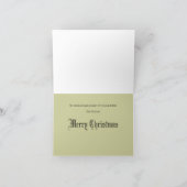 サンディエゴを見たメリークリスマス料金所 シーズンカード (内部)