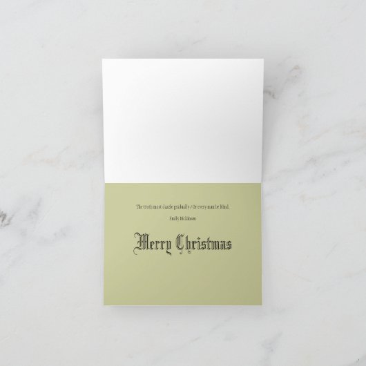 サンディエゴを見たメリークリスマス料金所 シーズンカード (内部)