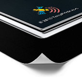 サンディエゴインターナショナルエアポートカリフォルニア衛星地図 ポスター (角)