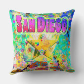 サンディエゴエポックタイムピロー クッション (裏面)