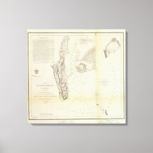 サンディエゴエントランス キャンバスプリント (正面)