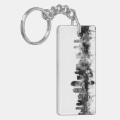 サンディエゴカリフォルニアのスカイライン キーホルダー (正面左)