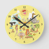 サンディエゴカリフォルニアアクリル時計 ラウンド壁時計 (正面)