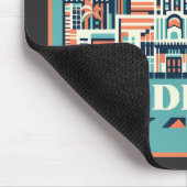 サンディエゴカリフォルニアアールデコ マウスパッド (コーナー)