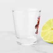 サンディエゴカリフォルニアサンセットパームツリーズお土産 ショットグラス (左)