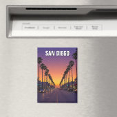 サンディエゴカリフォルニアサンセット マグネット (インサイチュ (食洗機))