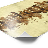 サンディエゴカリフォルニアシティスケープ フォトプリント            (角)