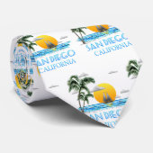 サンディエゴカリフォルニアセーリング ネクタイ (ロール)
