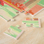 サンディエゴカリフォルニアダウンタウンお土産1950s ジグソーパズル (側面)