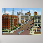 サンディエゴカリフォルニアブロードウェイ ポスター (正面)