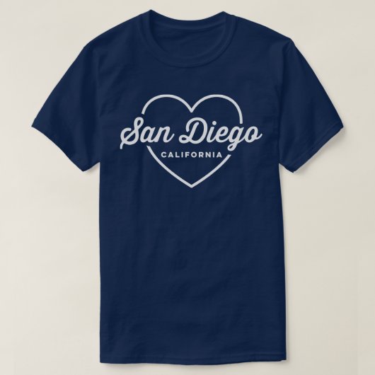 サンディエゴカリフォルニアラブ Tシャツ (デザイン正面)