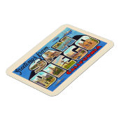 サンディエゴカリフォルニアヴィンテージラージレター マグネット (左側)