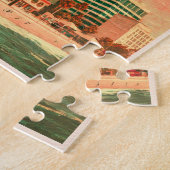 サンディエゴカリフォルニアヴィンテージ土産1950s ジグソーパズル (側面)