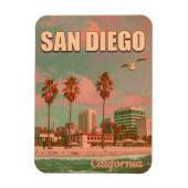サンディエゴカリフォルニアヴィンテージ土産1950s マグネット (縦)
