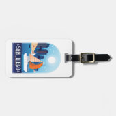 サンディエゴカリフォルニアヴィンテージ旅行はがき ラゲッジタグ (正面横)