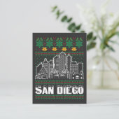 サンディエゴカリフォルニア醜いクリスマス ポストカード (スタンド正面)