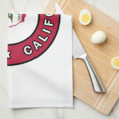 サンディエゴカリフォルニア キッチンタオル (四つ折り)