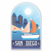 サンディエゴカリフォルニア シール (正面)