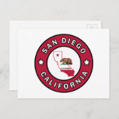 サンディエゴカリフォルニア ポストカード (正面/裏面)