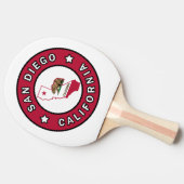 サンディエゴカリフォルニア 卓球ラケット (横)