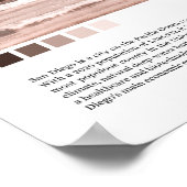 サンディエゴカリフォルニアUSAミニマリストウェルアート ポスター (角)