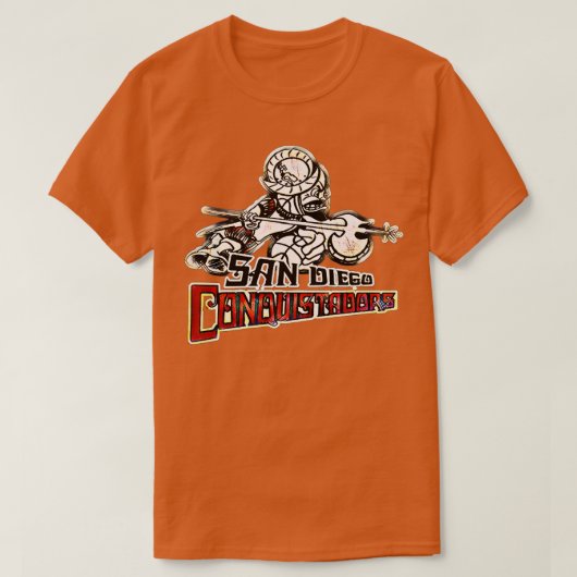 サンディエゴコンキシュタールバスケットボール Tシャツ (デザイン正面)