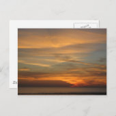 サンディエゴサンセット ポストカード (正面/裏面)