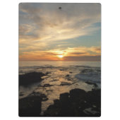 サンディエゴサンセットIカリフォルニアシースケープ クリップボード (裏面)