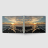 サンディエゴサンセットIカリフォルニアシースケープ ゲストブック (全面)