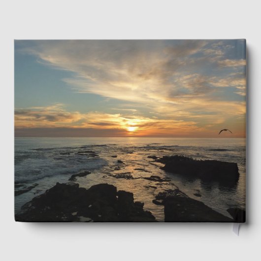 サンディエゴサンセットIカリフォルニアシースケープ ゲストブック (裏面)