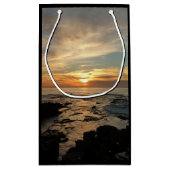 サンディエゴサンセットIカリフォルニアシースケープ スモールペーパーバッグ (裏面)