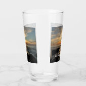 サンディエゴサンセットIカリフォルニアシースケープ タンブラーグラス (右)