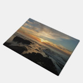 サンディエゴサンセットIカリフォルニアシースケープ ドアマット (アングル)