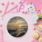 サンディエゴサンセットIカリフォルニアシースケープ ペーパープレート (パーティー)