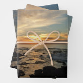 サンディエゴサンセットIカリフォルニアシースケープ ラッピングペーパーシート (インサイチュ)