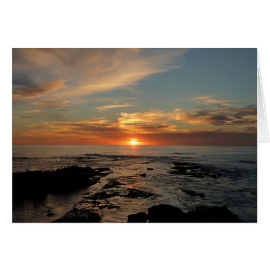 サンディエゴサンセットIIカリフォルニアシースケープ (正面横)