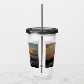 サンディエゴサンセットIIカリフォルニアシースケープ アクリルタンブラー (右)
