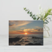 サンディエゴサンセットIIカリフォルニアシースケープ カード (スタンド正面)