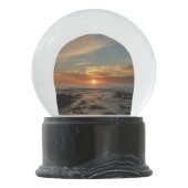 サンディエゴサンセットIIカリフォルニアシースケープ スノーグローブ (裏面)