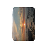 サンディエゴサンセットIIカリフォルニアシースケープ バスマット (正面縦)