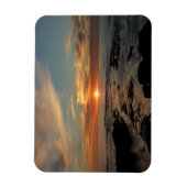 サンディエゴサンセットIIカリフォルニアシースケープ マグネット (縦)