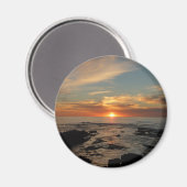 サンディエゴサンセットIIカリフォルニアシースケープ マグネット (正面/裏面)