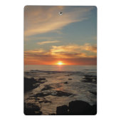 サンディエゴサンセットIIカリフォルニアシースケープ ミニクリップボード (裏面)