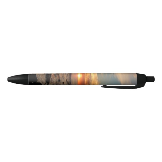 サンディエゴサンセットIIカリフォルニアシースケープ 黒ボールペン (ボトム)