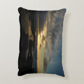 サンディエゴサンセットIIIカリフ素晴らしォルランドスケープ アクセントクッション (裏面(縦))