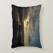 サンディエゴサンセットIIIカリフ素晴らしォルランドスケープ アクセントクッション (正面(垂直))