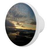 サンディエゴサンセットIIIカリフ素晴らしォルランドスケープ セラミックノブ (右)