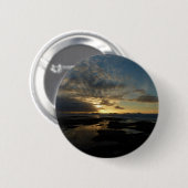 サンディエゴサンセットIIIカリフ素晴らしォルランドスケープ 缶バッジ (正面&裏面)